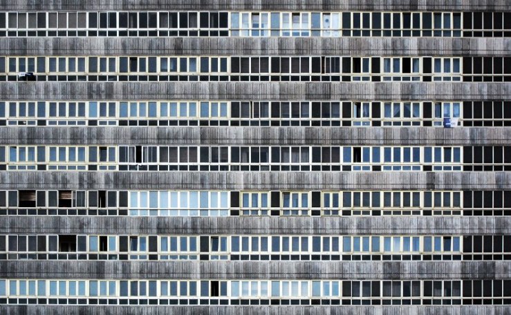 Ventanas de Torre Atotxa, San Sebastián, fotografía de Gonzalo Iza Repetición