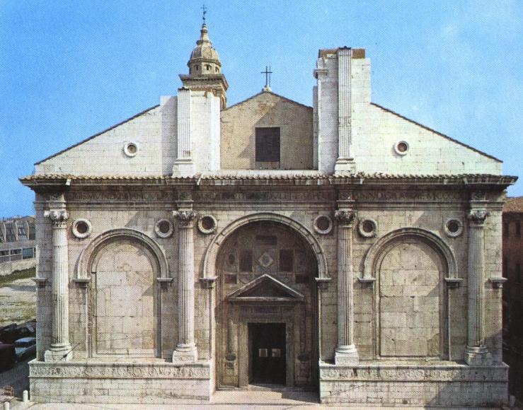 Templo Malatestiano, Rimini, Leon Battista Alberti
