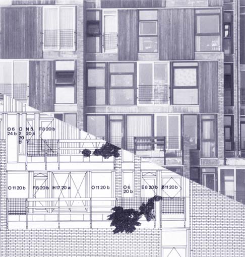 Estudios de fachada, Edificios de la Facultad de Medicina, Universidad de Lovaina, 1969-74