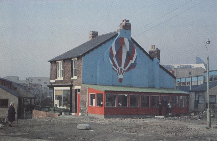 Oficina de la firma de Ralph Erskine en Byker, Newcastle, 1979 Oficina de la firma de Ralph Erskine en Byker, Newcastle, 1979