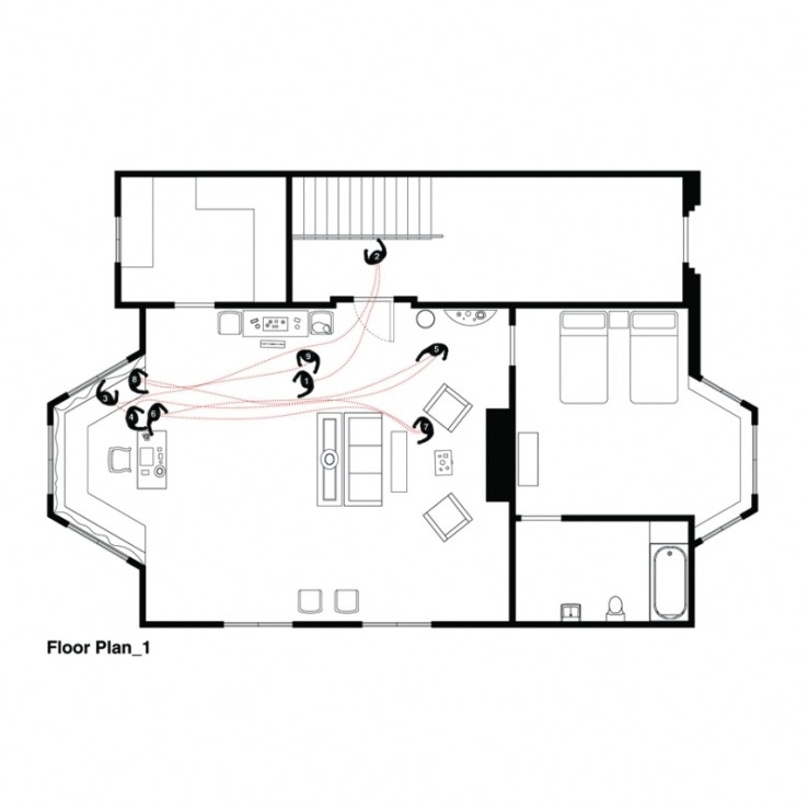 Crimen Perfecto, Alfred Hitchcock, 1954, Interiors Journal 22