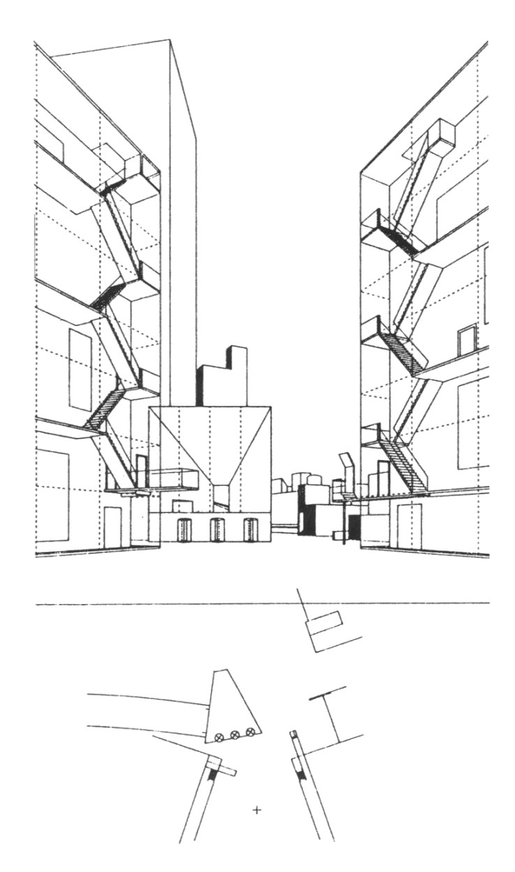 Porta Vittoria, Steven Holl, 1986