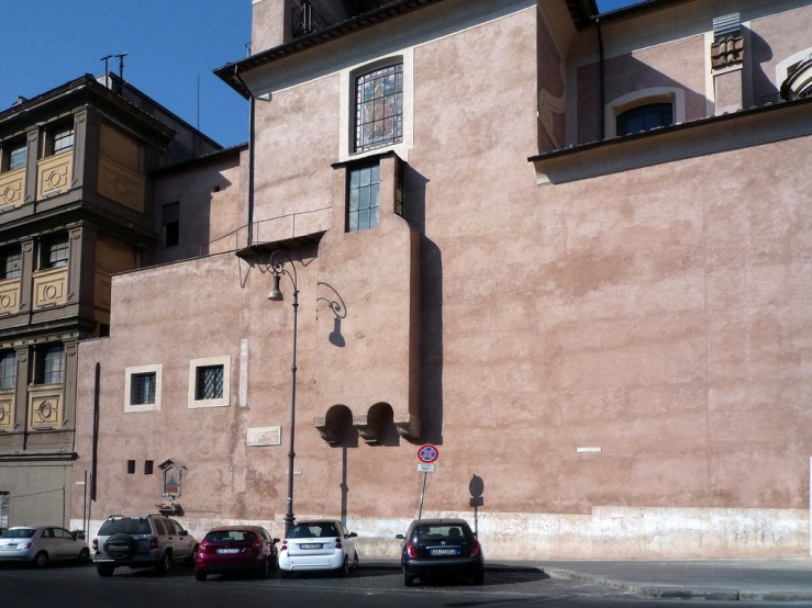 Bernini Capilla Cornaro exterior