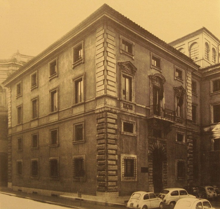 Casa de Flaminio Poncio en Campitelli 1960