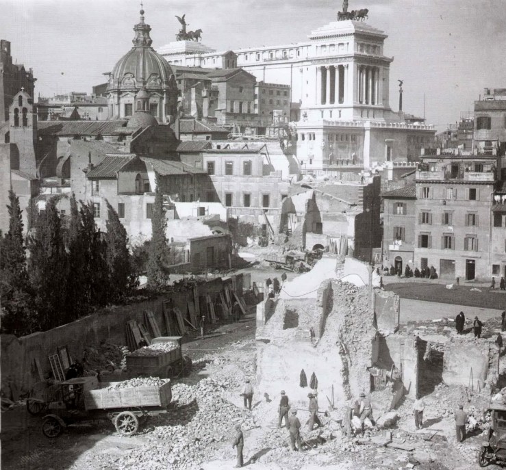 Demolición del Quartiere Alessandrino 1931