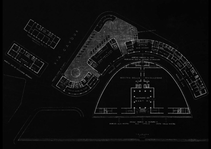 Mario Ridolfi, Ernesto La Padula, Ettore Rossi, Vittorio Cafiero, Littorio 1934 b