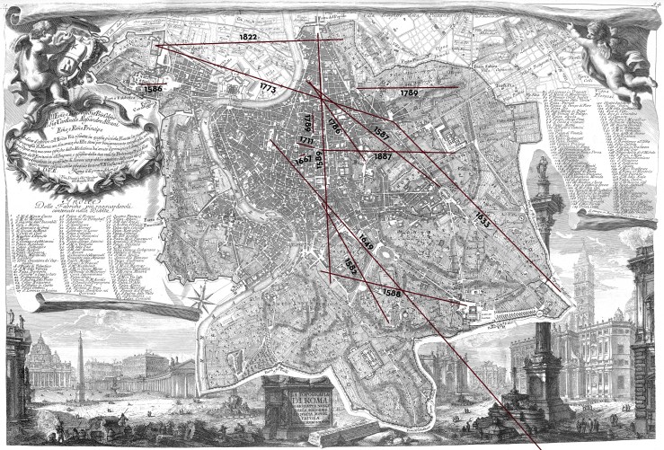 Nolli movimiento obeliscos