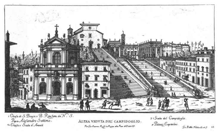 Santa Rita de Casia, GB Falda, 1669