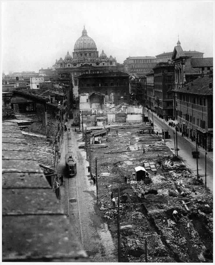 Via della Conciliazione apertura