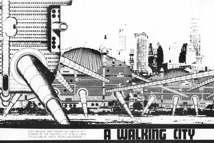 Walking City, Ron Herron, 1964